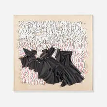 Irving Harper, Untitled, painted paper construction