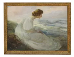 Pietro Verzetti, Untitled, 1876, oil on canvas 90 x 120cm .
