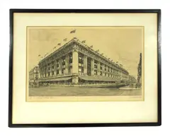 Marcel Schuette, Untitled, 1932 Etching