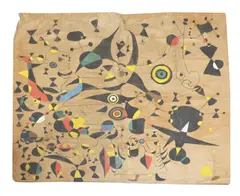 Colin St John Wilson, Sir Colin St John Wilson (1922-2007) A painted panel