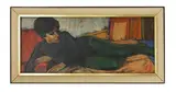 Maurice Man, Untitled, oil on board 39.5 x 92.5cm and 25.5 x 70.5cm (2) .