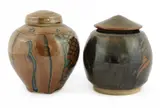 David Frith, David Frith (b.1943), a stoneware jar and cover