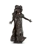 Giuseppe Renda, patinated bronze model of 'Spring Breeze', patinated bronze