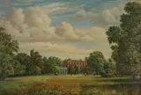 William Murdoch McGill, A view of Balham House, oil on canvas