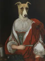Thierry Poncelet, Madame de Montespan, oil on canvas laid to board