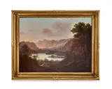 George Smith, Langdale Pike, Westmoreland, oil on canvas