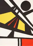 Alexander Calder, Untitled, from Graphikmappe Hochschule St. Gallen, 1967, Color lithograph on paper; signed 'Calder' in pencil lower right