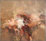 George D'Almeida, PAINTING, 1.7.80., oil on canvas