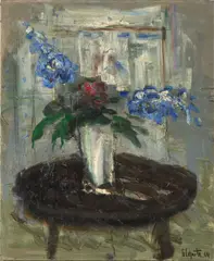 Georges Laporte, #5 Bouquet, oil on canvas