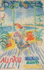 Kostia Terechkovitch, Menton Monts Merveille (Terechkovitch 156), 1962