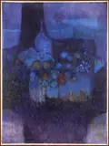 Alexander Zarick, Abstract, oil on canvas