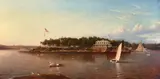 Hendrik Dirk Kruseman van Elten, Americus Club, New York, oil on canvas
