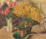 Noel Gilford Adenay, Still life, oil on canvas