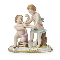 Meissen, Porcelain Figure Group