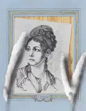 Martin Battersby, Trompe l'oeil: After Bartolomeo Pinelli, Mixed media on board