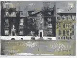 John Piper C.H., Westminster School II, Lithograph in colours, 1961, on wove paper