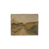 Federico Rossano, Figure sur un chemin près d'une ferme