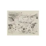 André Dunoyer de Segonzac, Eau-forte sur papier ancien