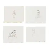 Matt Groening, Dessins à la mine de plomb et annotations