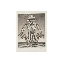 Antonio Seguí, Aquatinte et carborundum, Toutes marges non ebarbées