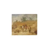 Manière de David Teniers I, Scène flamande animée de figures, oil on panel