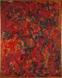 Alexandre Istrati, Composition, oil on canvas