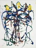 DovBer Marchette, Seeing a Tree in the Forest, acrylic on Masonite