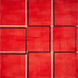 Horizons (Black / White) by Francisco Castro Leñero, acrylic on canvas, offered Dec 2024