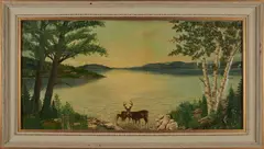 Alert by Pasquale, Oil on canvas, in painted frame, offered Nov 2024
