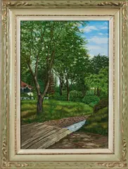 Pasquale, Peaceful Summer Day, 1940, Oil on canvas