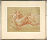 Michael Bergt, Darren Sideways, 2001, 13 1/2" x 17 1/2" sight size, 21 1/4" x 25" frame size