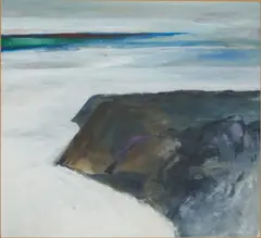 Reuben Tam, The Dark of Fundy, acrylic on board