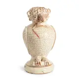 Folk Art Ceramic Owl, Untitled, glazed earthenware