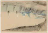 Bay by Lyonel Feininger, 1939, Aquarell auf Bütten, auf Karton aufgezogen, sold Jun 2017