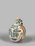 Visage aux yeux rieurs by Pablo Picasso, 1969, Krug, weißer Ton, mit Engobenbemalung, graviert und teilweise glasiert. Höhe: 34 cm (13 ⅜ in.); ceramic, Madoura edition, sold Jun 2017