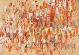 Gerhard Hoehme, Ohne Titel, 1959, Mischtechnik mit Collage auf Papier, vom Künstler auf Karton aufgezogen