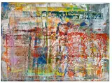P1 (Abstraktes Bild) by Gerhard Richter, 2014, C-Print, Diasec, auf Aluminiumplatte aufgezogen, sold Nov 2015