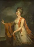 Gerhard von Kügelgen, Dorothea Fürstin von Lieven, geb. von Benckendorff (1785–1857)?. Zwischen 1801–03, Öl auf Leinwand