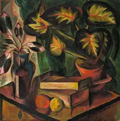 Stilleben by Cesar Klein, Um 1915, Öl auf Leinwand, sold Nov 2013