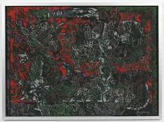 Jan Smetana, Night Biology III, 1969, oil on canvas