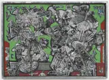 Jan Smetana, Fragments of Memory II, 1969, oil on canvas