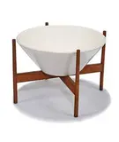 Planter with stand by Lagardo Tackett, c. 1955, Architectural Pottery, sold Feb 2014