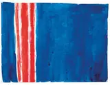 Alma Thomas, Untitled, c. 1974, Gouache on paper