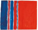 Alma Thomas, Untitled, c. 1974, Gouache on paper