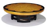 Théodore Müller, Lotus coffee table, c. 1965, Kittinger