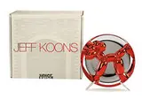 Balloon Dog (Red) by Jeff Koons, 1995, Cast porcelain with red reflective finish, sold Feb 2014