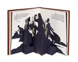 Kara Walker, Freedom, a Fable: A Curious Interpretation of the Wit of a Negress in Troubled Times, 2007, Leather bound volume of offset lithographs and five laser-cut, pop-up silhouettes on wove paper