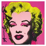 Andy Warhol, Marilyn (invitation), 1981, Offset color lithograph on wove paper