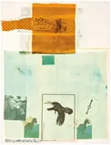 Robert Rauschenberg, Why You Can't Tell #1, 1979, Color screenprint on paper