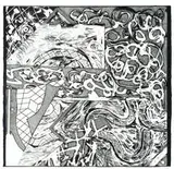 Swan Engraving VII (from Swan Engravings) by Frank Stella, 1982, Intaglio etching on 100% rag handmade TGL paper, sold Feb 2014